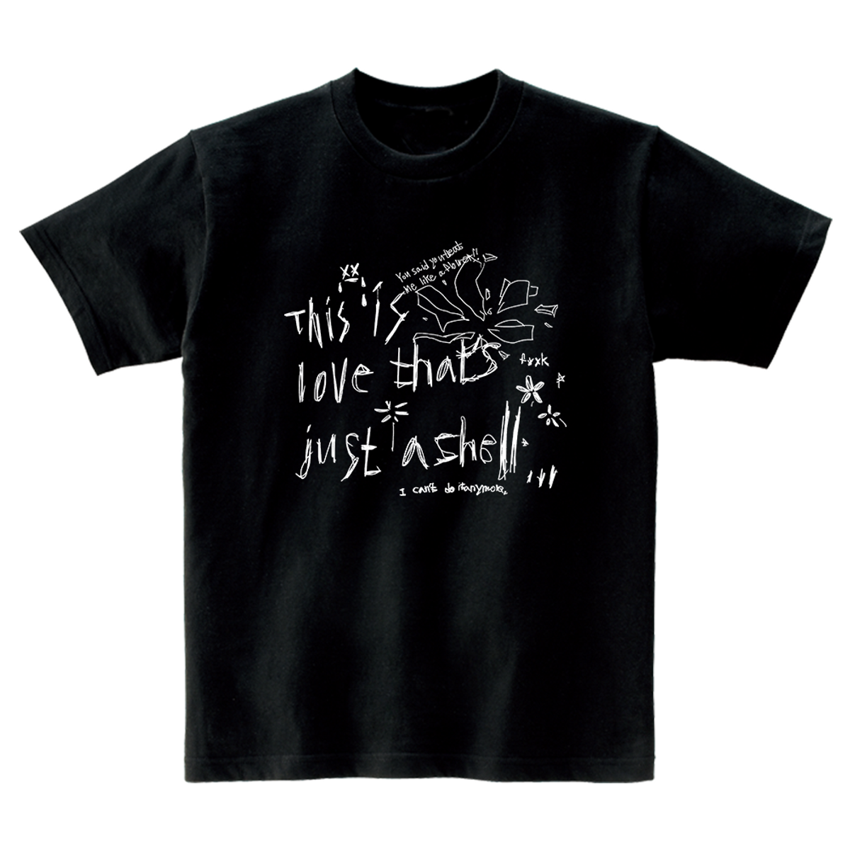 어썸어스(AWESOMEUS) THIS IS LOVE THAT IS JUST A SHELL T-SHIRTS_4COLOR