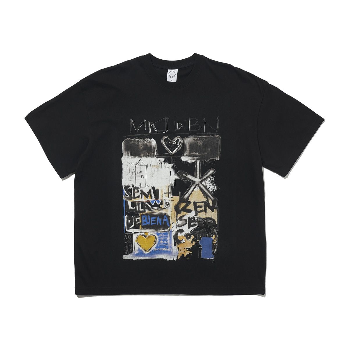 마리아쥬드비엔(MARIAGEDEBIEN) BLACK TEES (130)