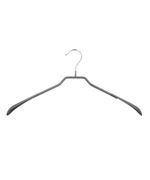 PVC 논슬립 정장 옷걸이 10개 [그레이]