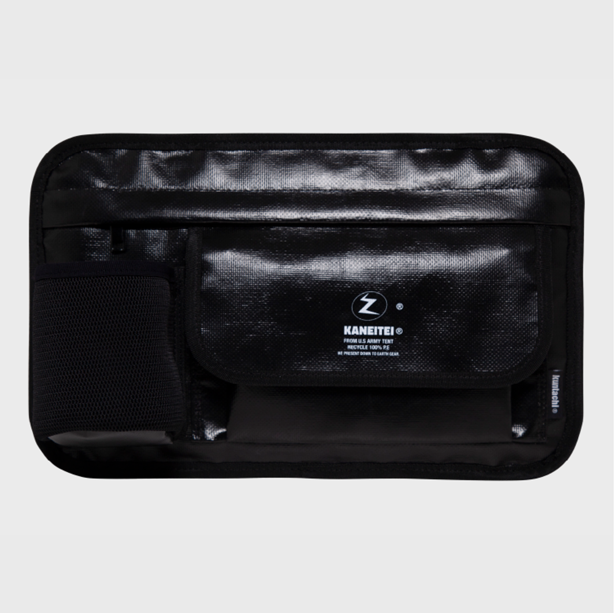 쿤타치(KUNTACH) KTC X KNT Vespa Pouch [BLACK] / UPCYCLED