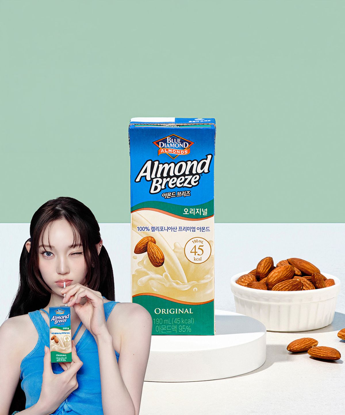 아몬드브리즈(ALMONDBREEZE) 아몬드브리즈 오리지널 190ml 24팩