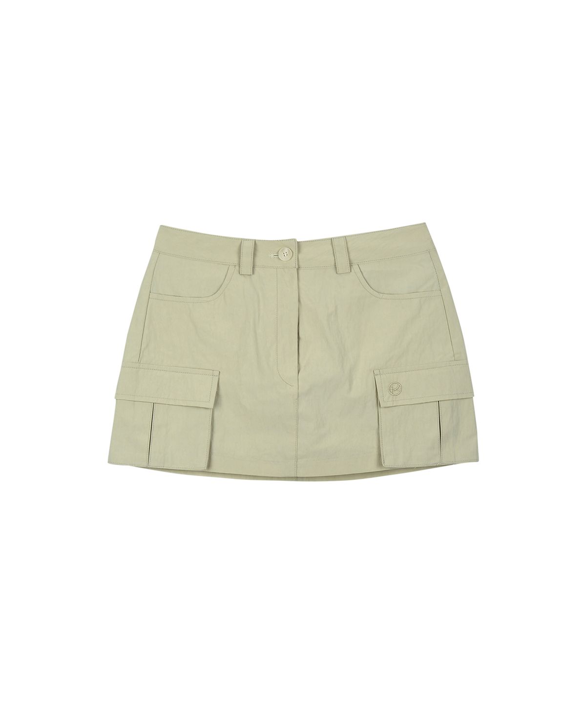 더포르타(THEPORTA) DRY CARGO SKIRT, LIGHT BEIGE