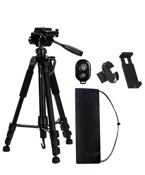 스마트폰 카메라 삼각대 프로 블랙 세트형