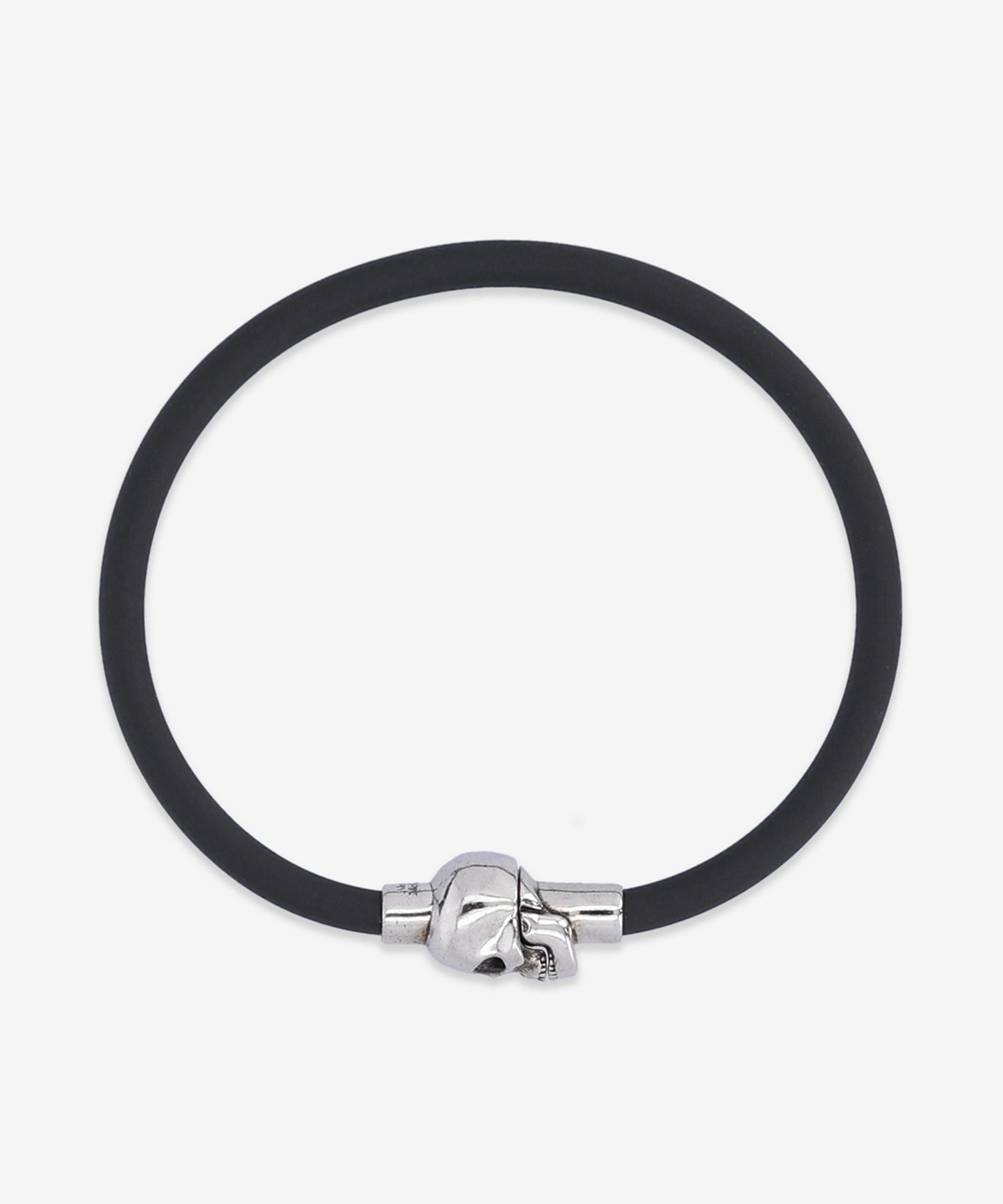 ★alexander mcqueen★ Rubber Code Skull Bracelet Black 70584 MUSINSA | ALEXANDER McQUEEN Rubber Code Skull Bracelet