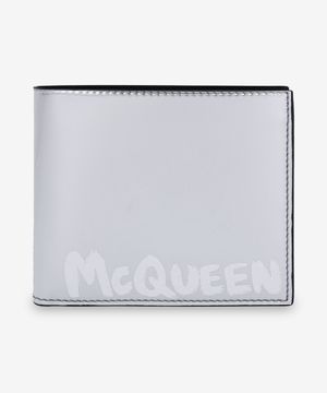 그래피티 지폐 지갑 지갑 - 실버 / 6021371AATE1402
