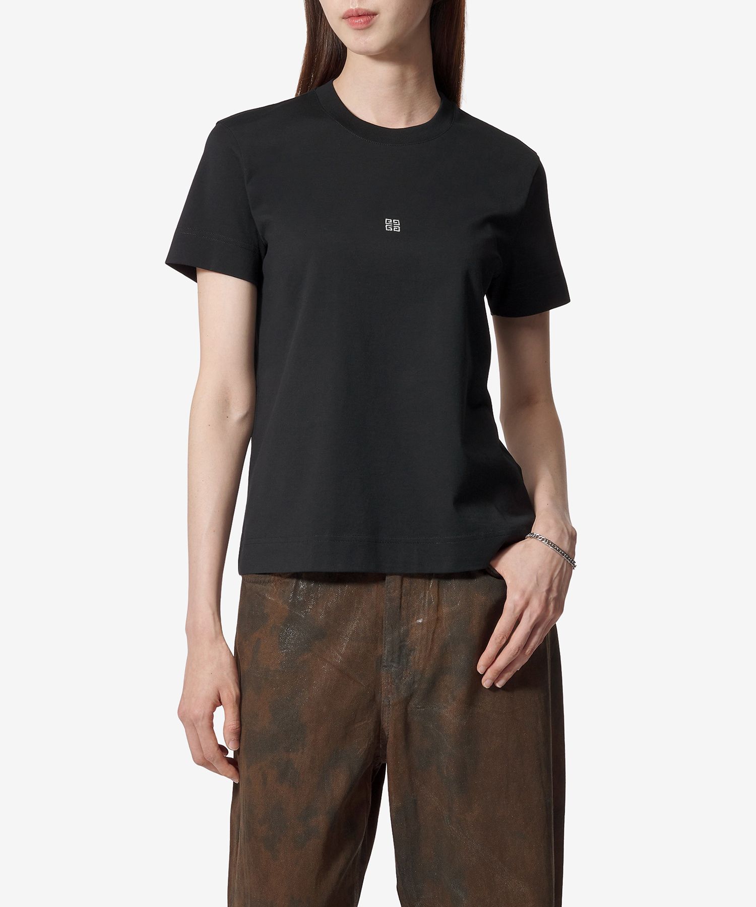 MUSINSA公式 | GIVENCHY 4Gディテールコットンスリムフィット半袖T