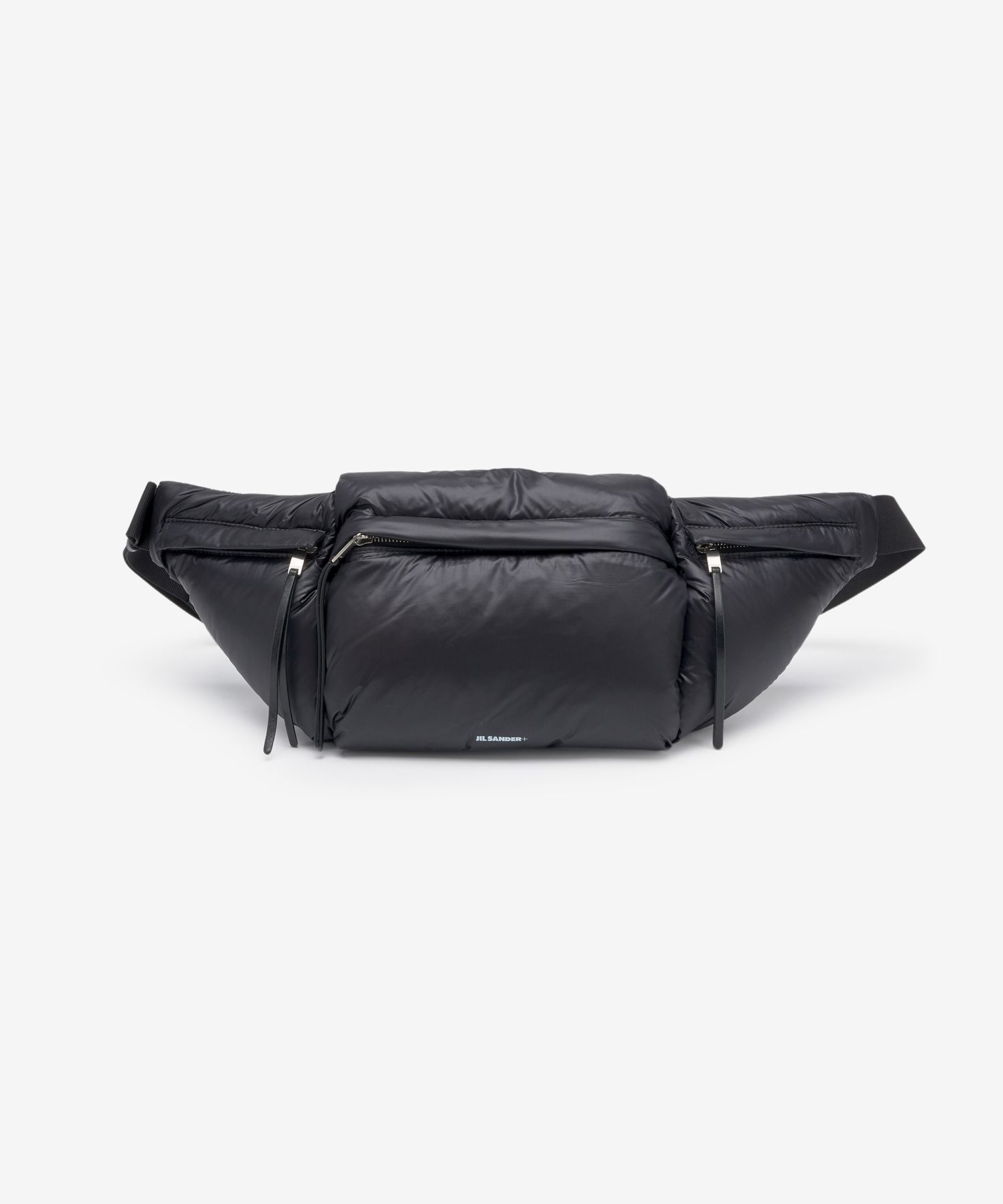 【23AW NEW】JIL SANDER_men / パッド入り ウエストバッグ MUSINSA公式 | JIL SANDER Plus Logo Padded Belt Bag - Black