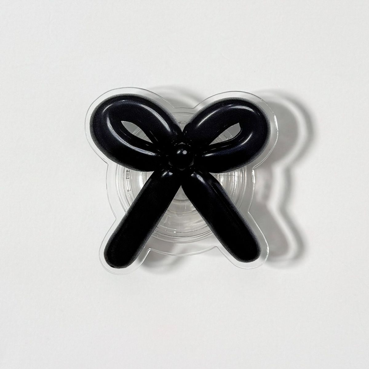 에이쓰리비쓰리(A3B3) Balloon Ribbon Black 벌룬 리본 블랙 (아크릴톡)