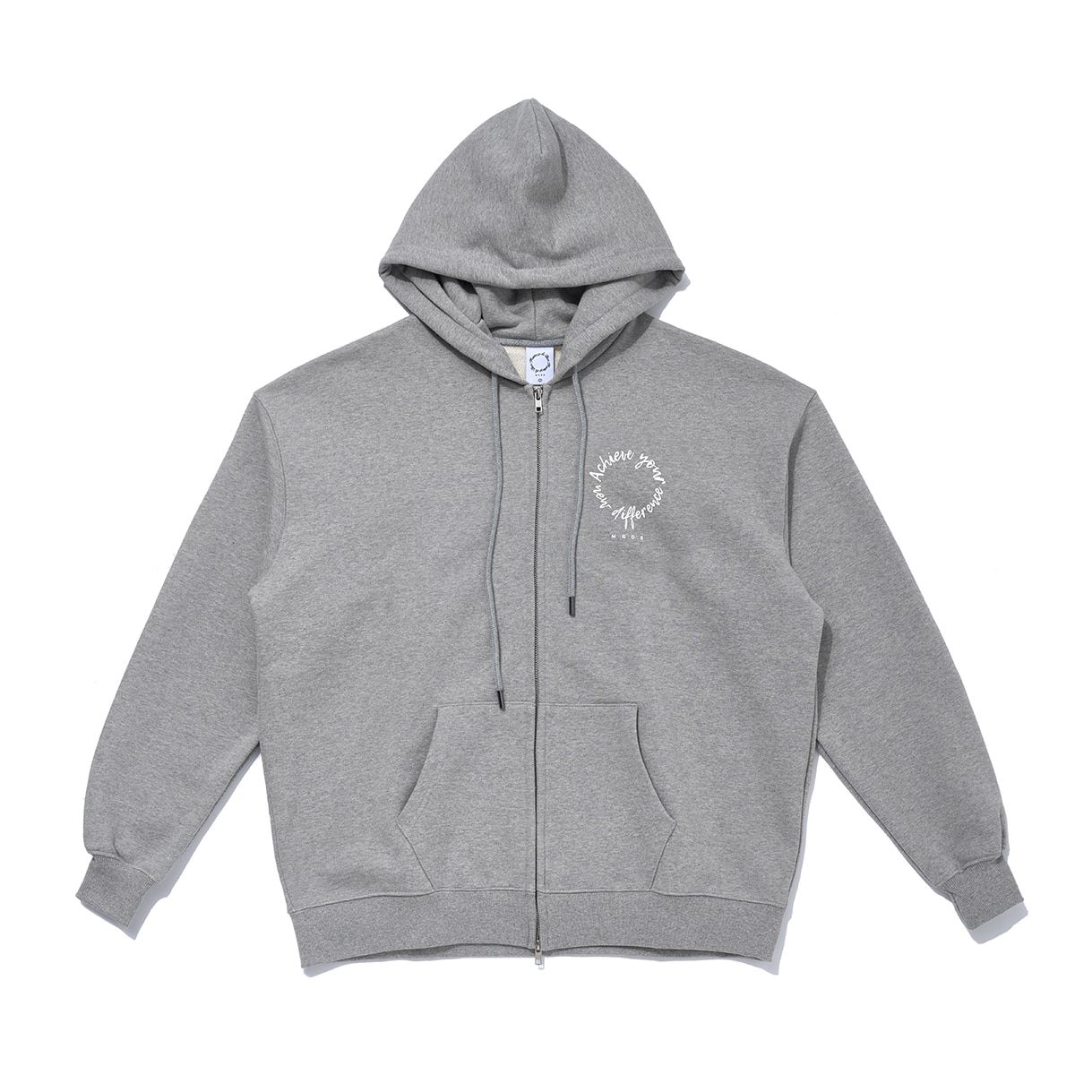 마리아쥬드비엔(MARIAGEDEBIEN) GRAY ZIP-UP (209)