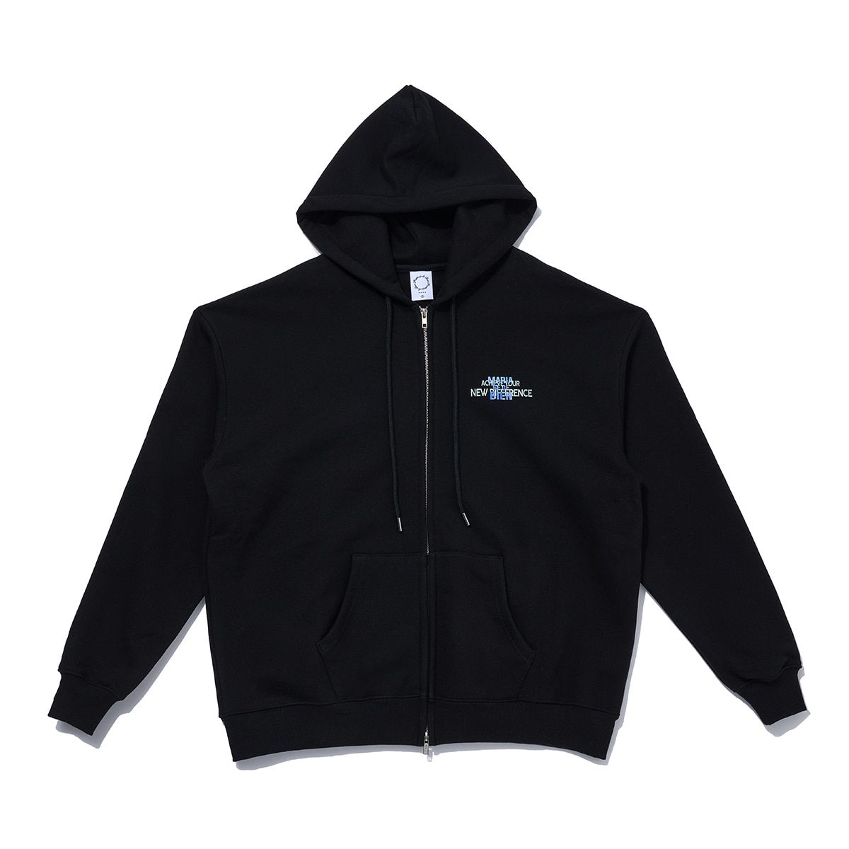 마리아쥬드비엔(MARIAGEDEBIEN) BLACK ZIP-UP (211)