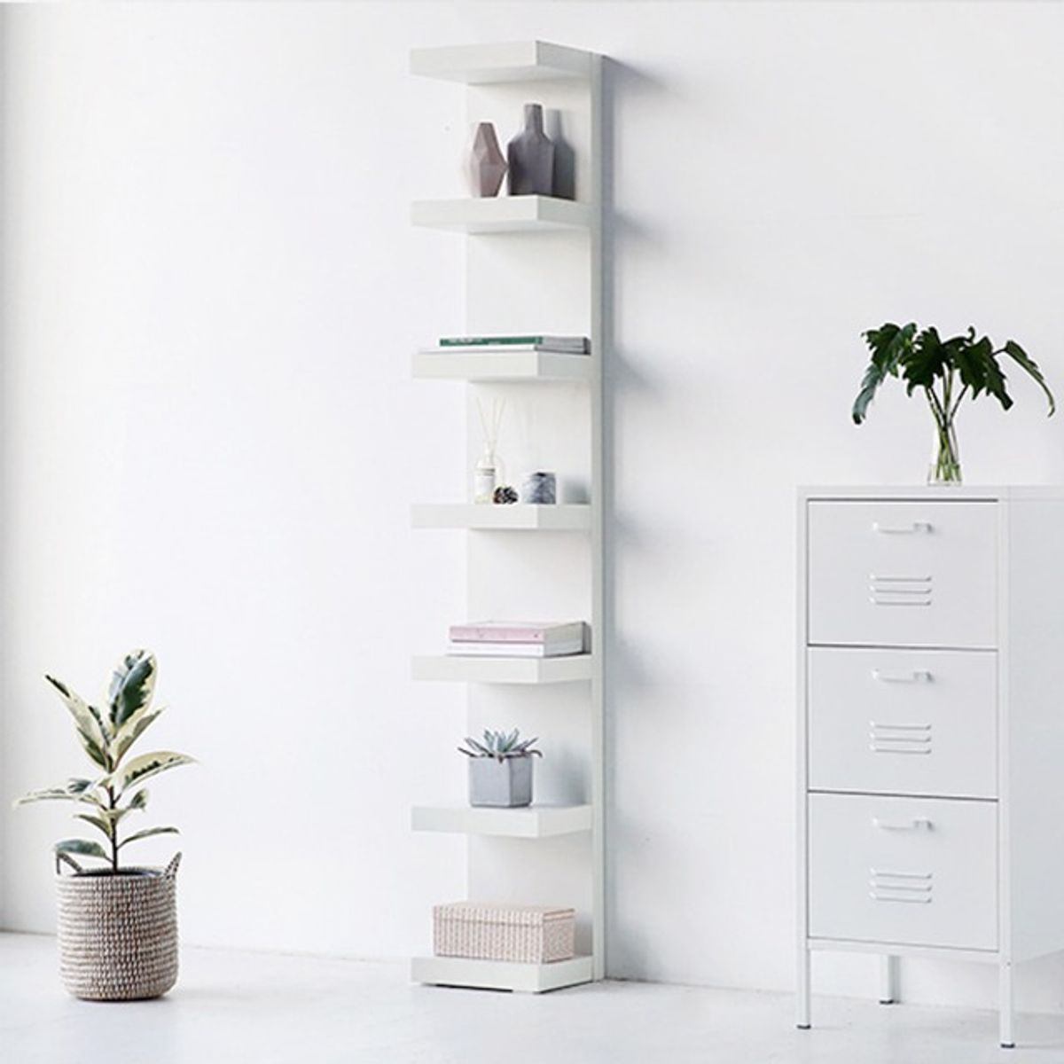 마켓비(MARKETB) KOLONN 벽선반 30x190