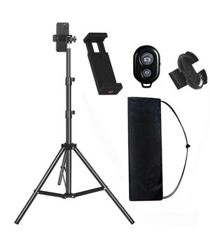 스마트폰 카메라 볼헤드 삼각대 프로 블랙 세트형