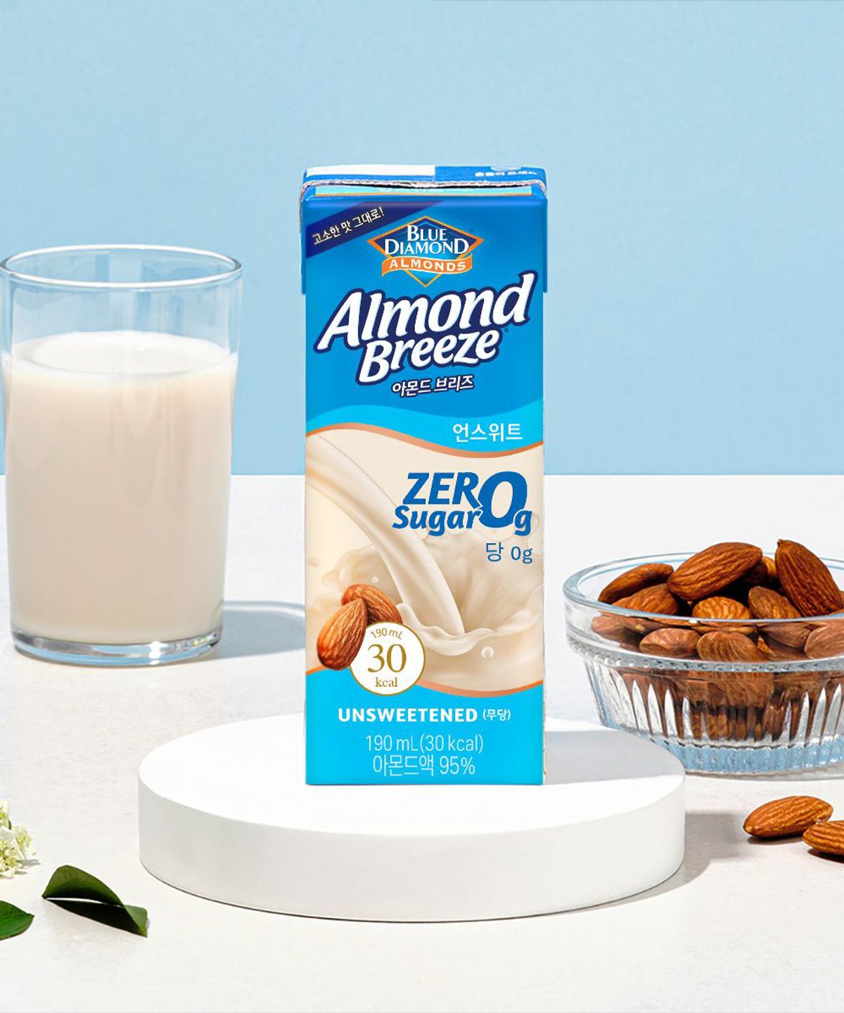 아몬드브리즈(ALMONDBREEZE) 아몬드브리즈 언스위트 190ml 24팩