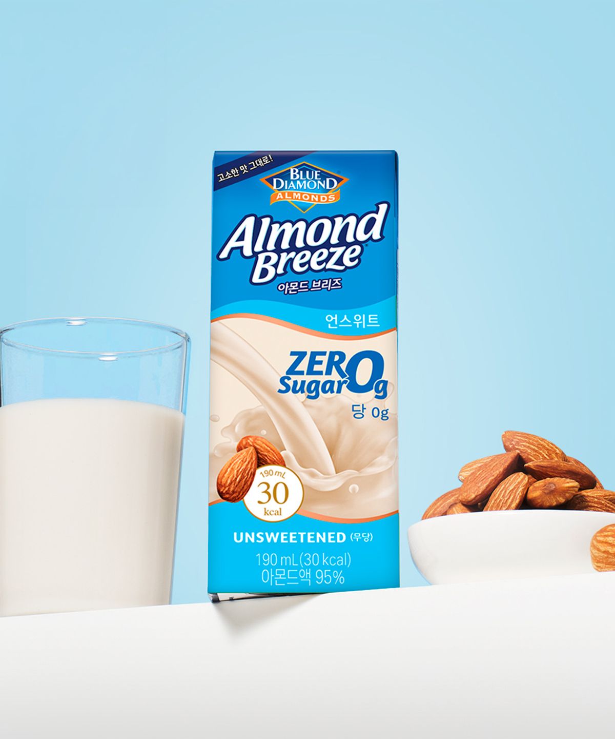 아몬드브리즈(ALMONDBREEZE) 아몬드브리즈 언스위트 190ml 24팩