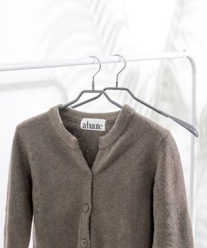 PVC 논슬립 정장 옷걸이 20개 [그레이]