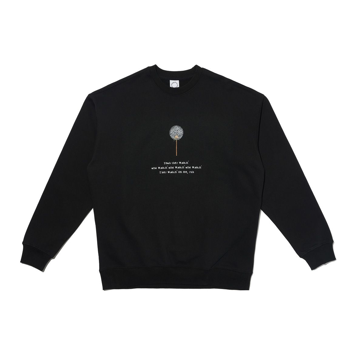 마리아쥬드비엔(MARIAGEDEBIEN) BLACK SWEAT-SHIRTS (111)