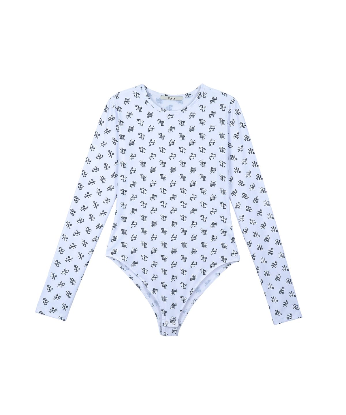 더포르타(THEPORTA) SYMBOL BODY SUIT, WHITE