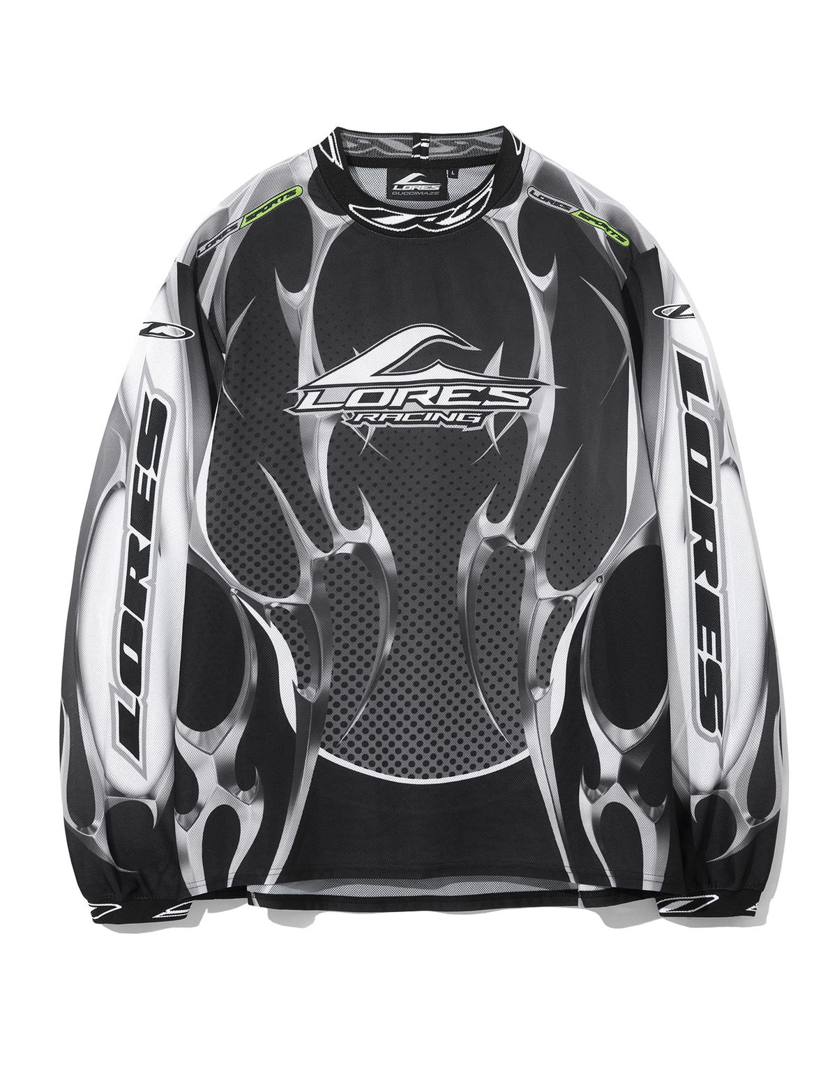 로어즈(LORES) Guccimaze Motocross Jersey - Black