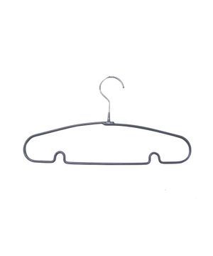 PVC 논슬립 어린이 옷걸이 10개 [그레이]