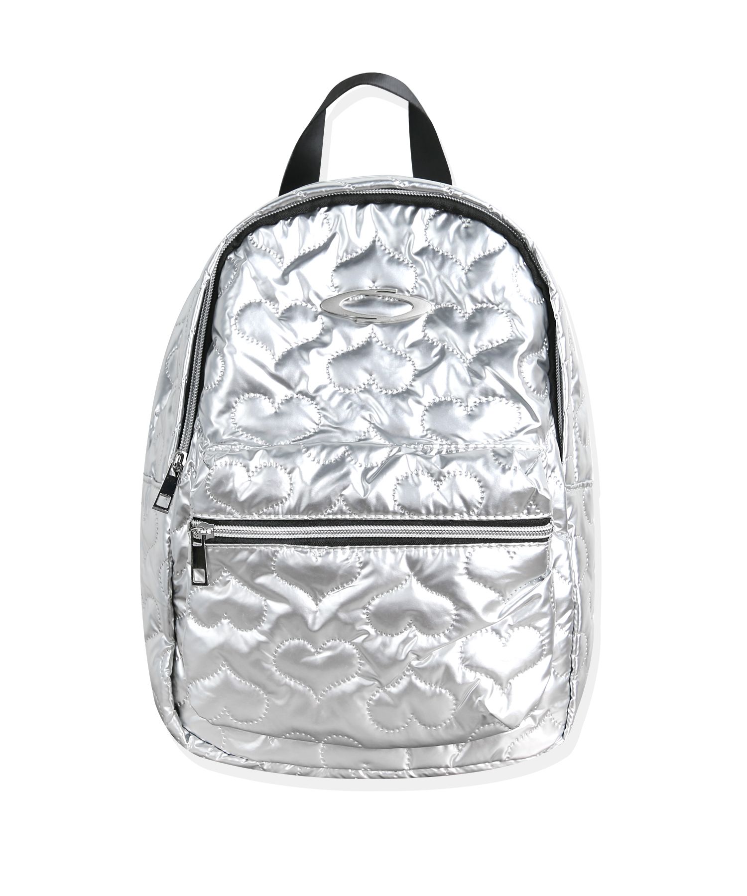 ★NOIAGO★Heart Quilting Backpack★韓国大人気★STREET BRAND MUSINSA | NOIAGO NOI1337 Heart Quilted Backpack (Silver)