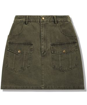 [SEASON OFF] (W) 오버포켓 스커트