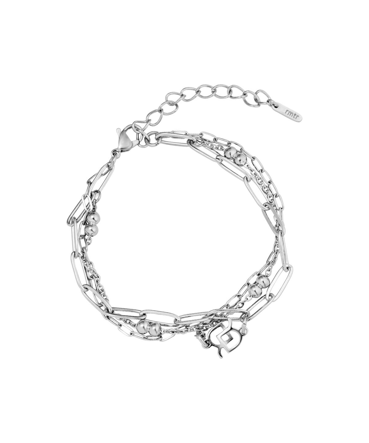 로맨티누어(ROMANTINUER) SN.139 TRIPLE CHAIN BRACELET