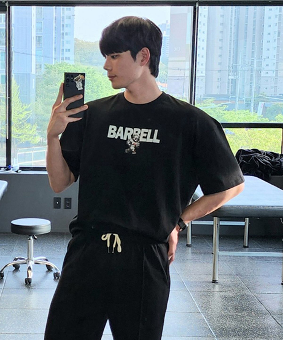 바벨웍스(BARBELLWORKS) 베어바벨 오버핏