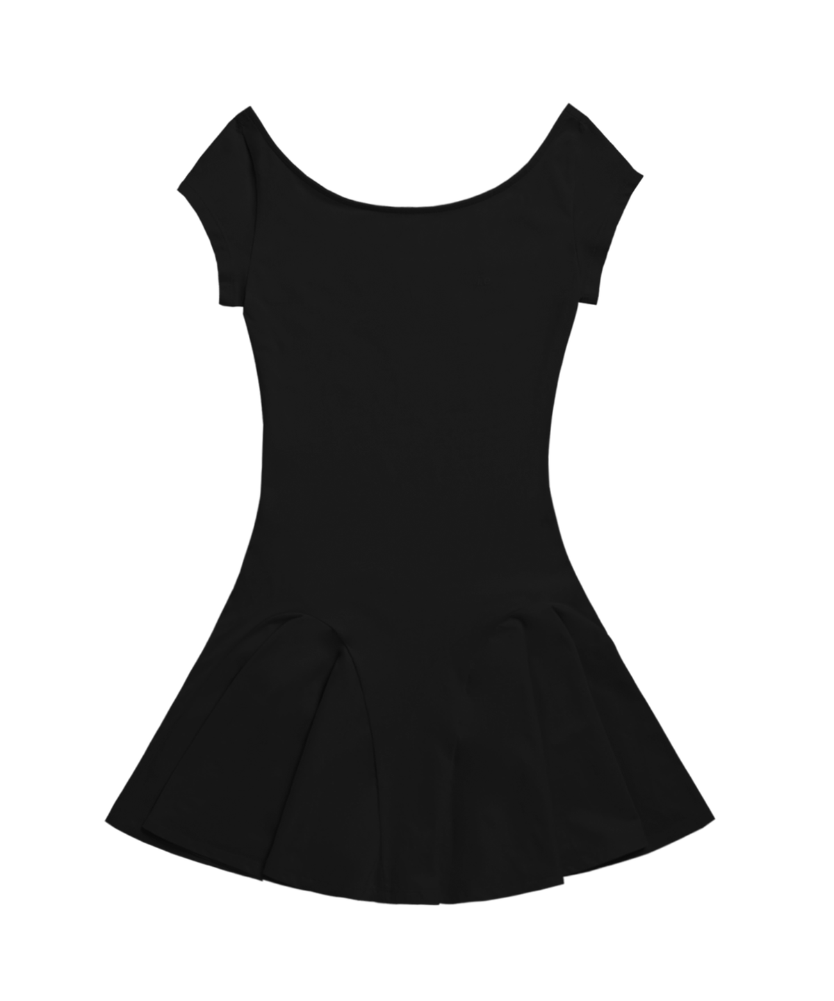 오호스(OJOS) i:e Fluid Capsleeve Dress 01 / Black