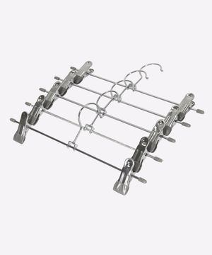 PVC 논슬립 집게 바지 10개 [그레이]