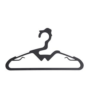 올리 논슬립 옷걸이 10P [블랙]