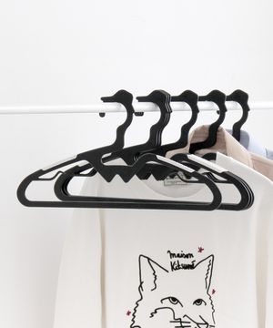 올리 논슬립 옷걸이 20P [블랙]