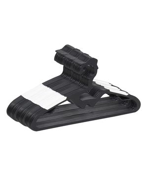 올리 논슬립 옷걸이 40P [블랙]