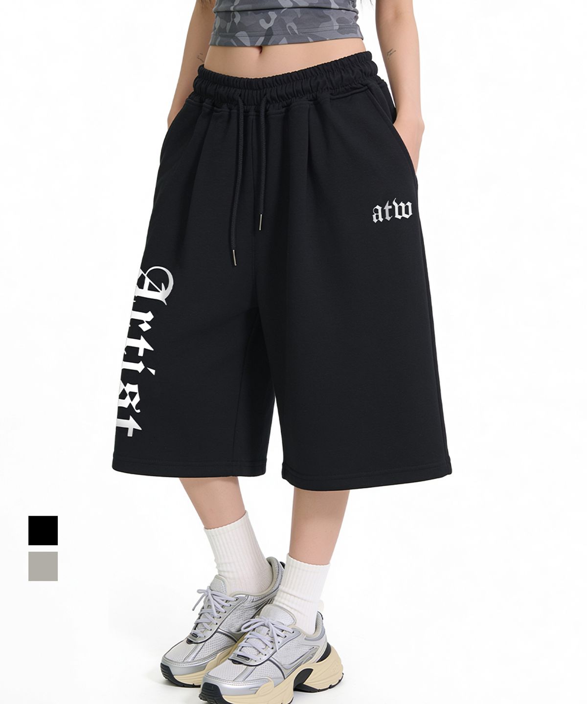아티스트웨어(ARTISTWEAR) [ATW] 이넥서블 버뮤다팬츠 - 2COLOR