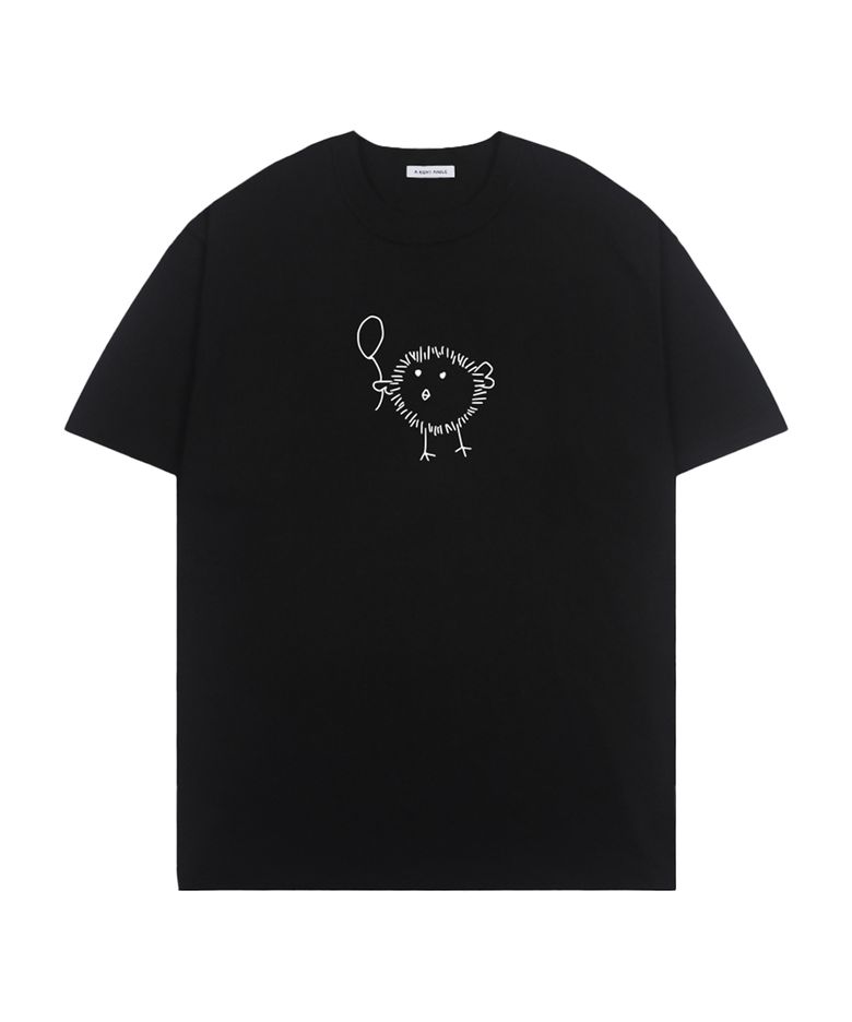 Kiwibird loose tee (black)