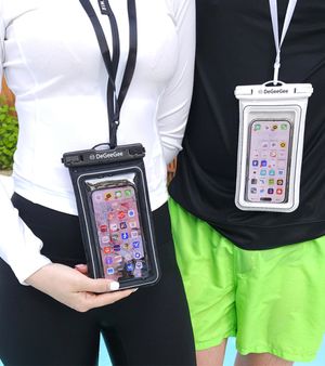 4중잠금 IPX8 원터치 스마트폰 방수팩 (암밴드/넥스트랩 포함)