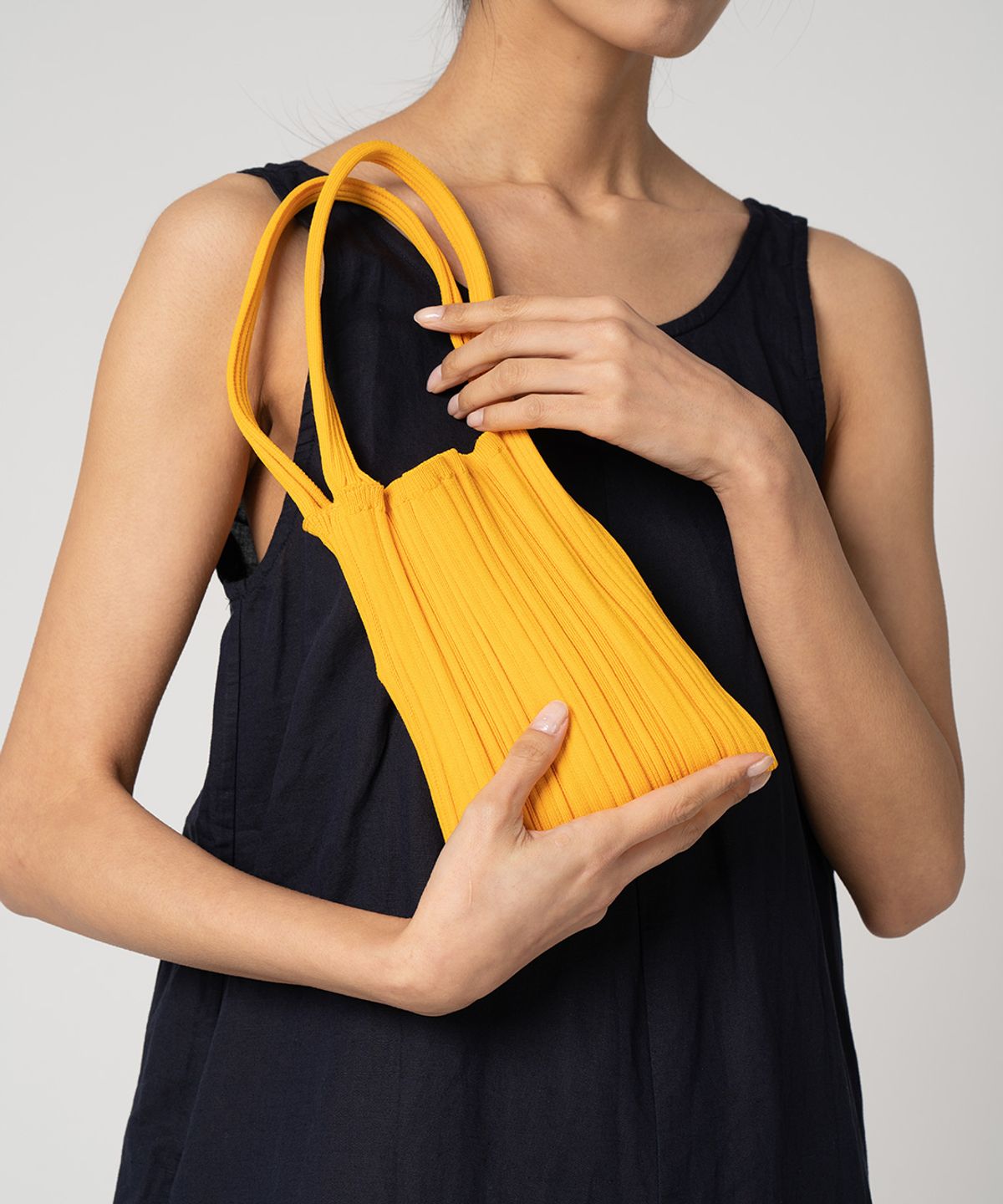 닛닛(NEATKNIT) Mini 바코드 데일리 백 Sunshine