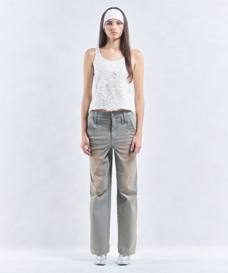 METAL ICONIC VINTAGE WASHED DENIM (DENIM)