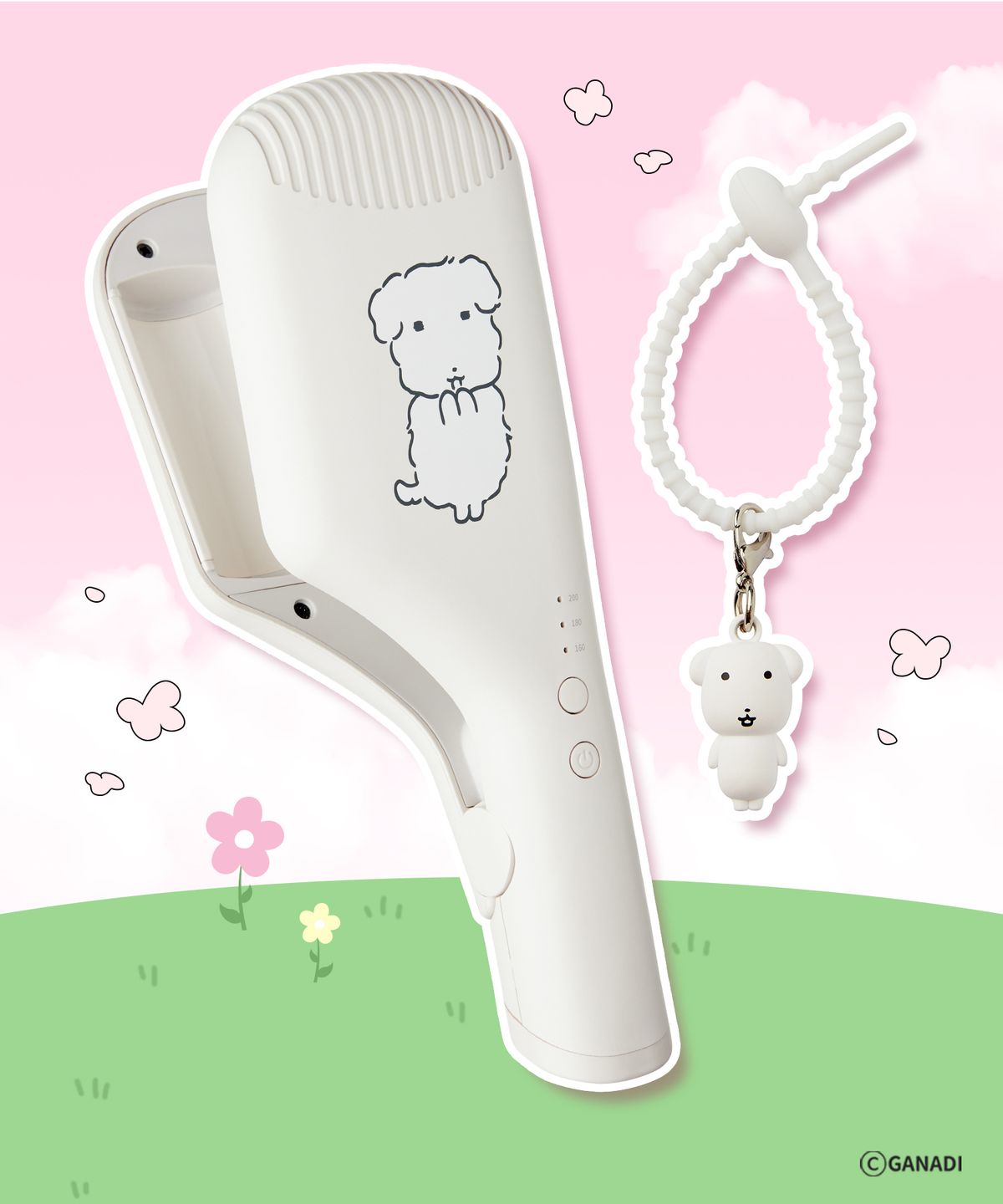 보다나(VODANA) 컴팩트 물결고데기 38mm 가나디에디션