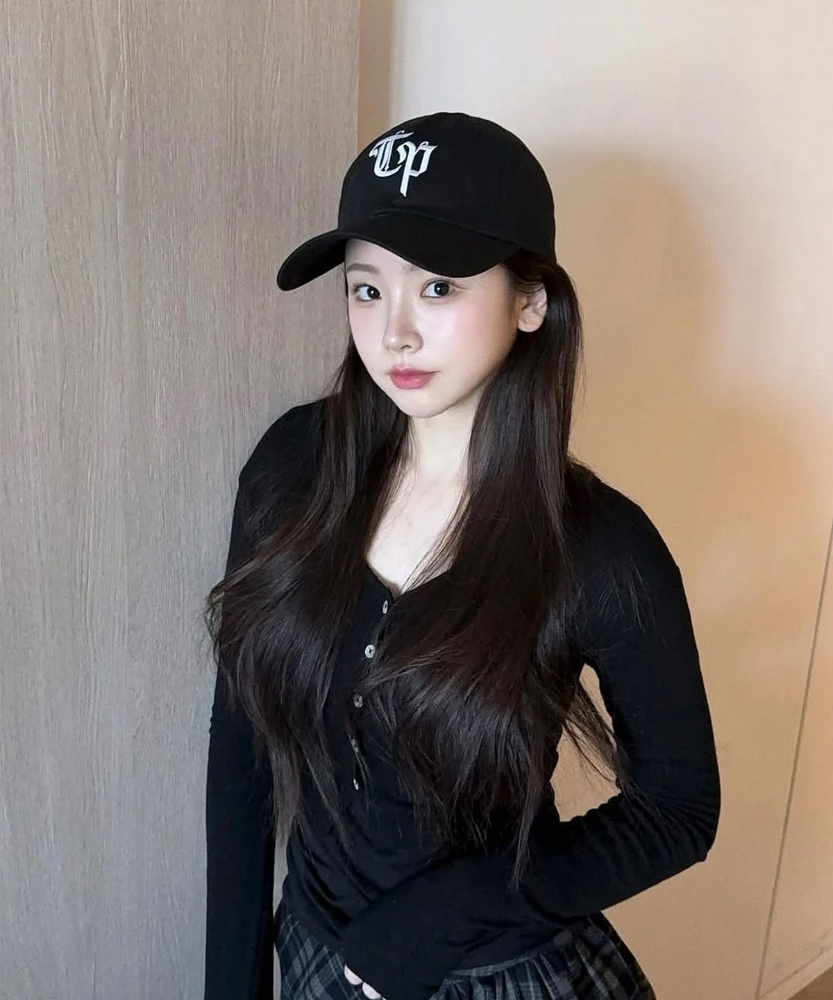 테포르(TEPOR) 고딕 심볼 볼캡 - 블랙