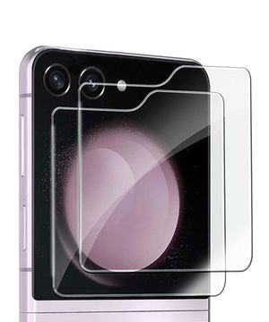 [2매입] 갤럭시 Z플립5 외부 액정 강화유리 액정보호 필름