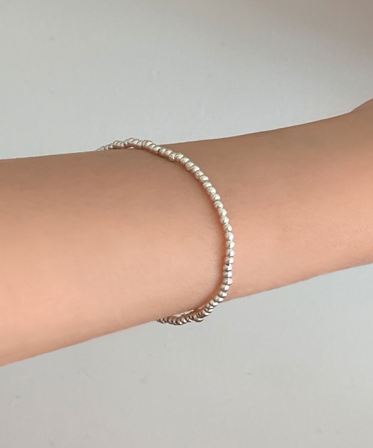 바라두(BARADU) [BARADU 925] Mini silver ball bracelet