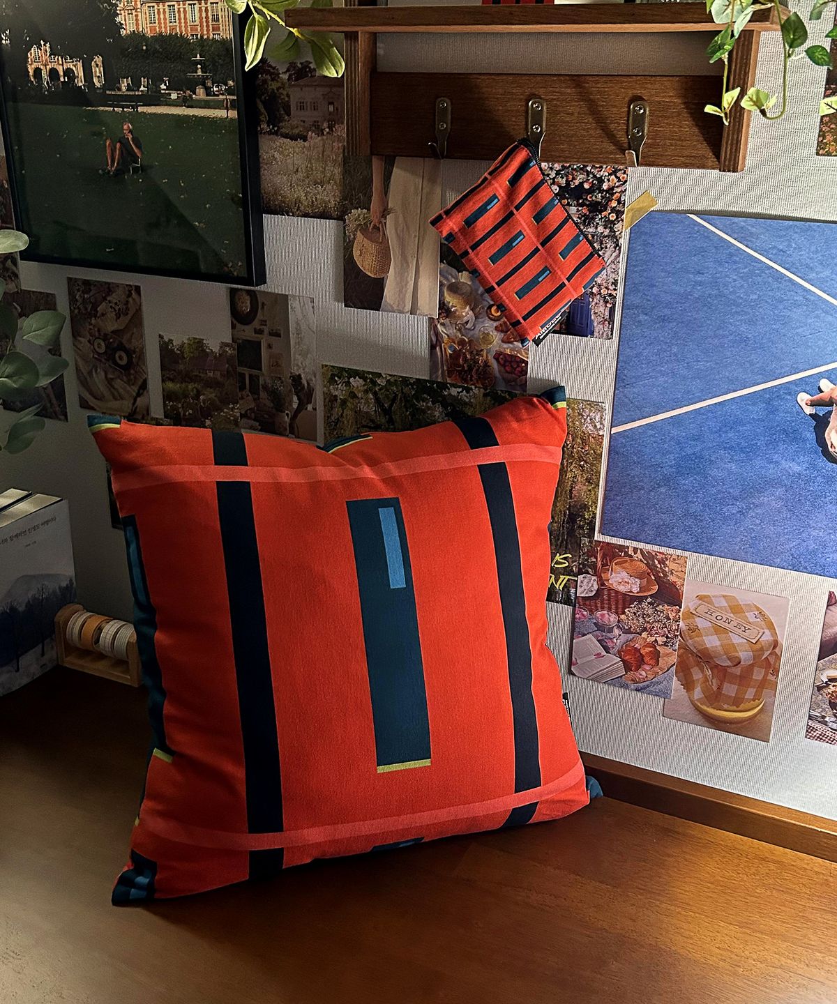 아무이유(AMUEU) 시카고 모던 쿠션커버 90s CHICAGO MODERN CUSHION COVER