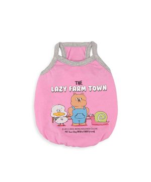 Lazy Farm Sleeveless_Pink