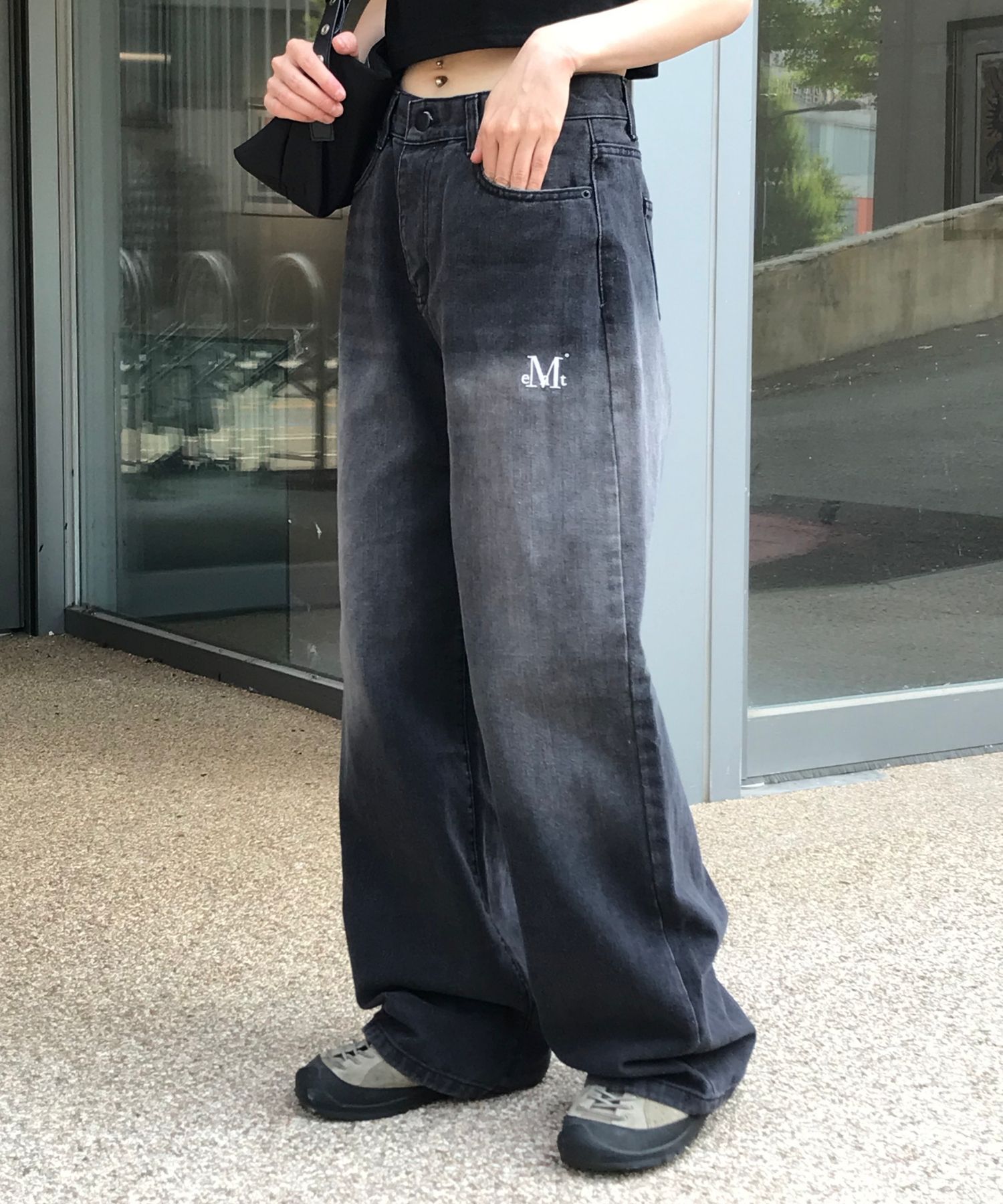 ☆韓国☆［MUCENT］MALLORCA WIDE DENIM PANTS 3color S-2XL MUSINSA | MUCENT Palma Wide Denim Pants Long Over Washing