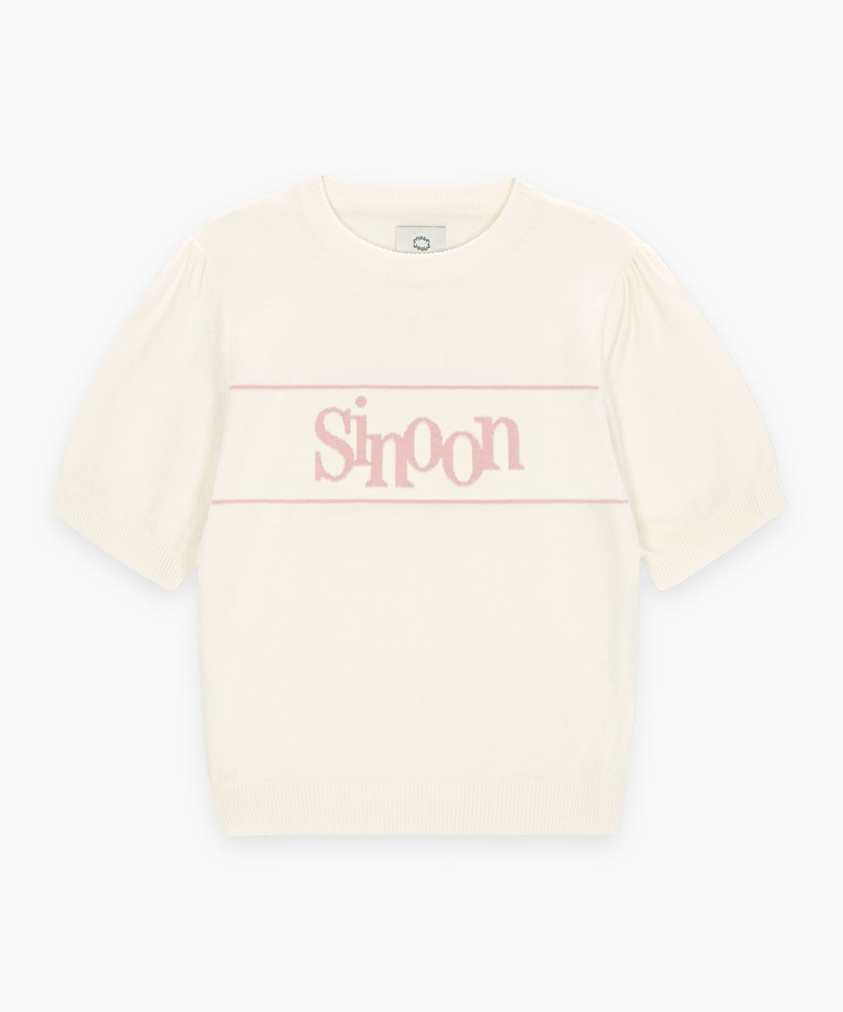 시눈(SINOON) Sinoon Logo Half Knit (Ivory)