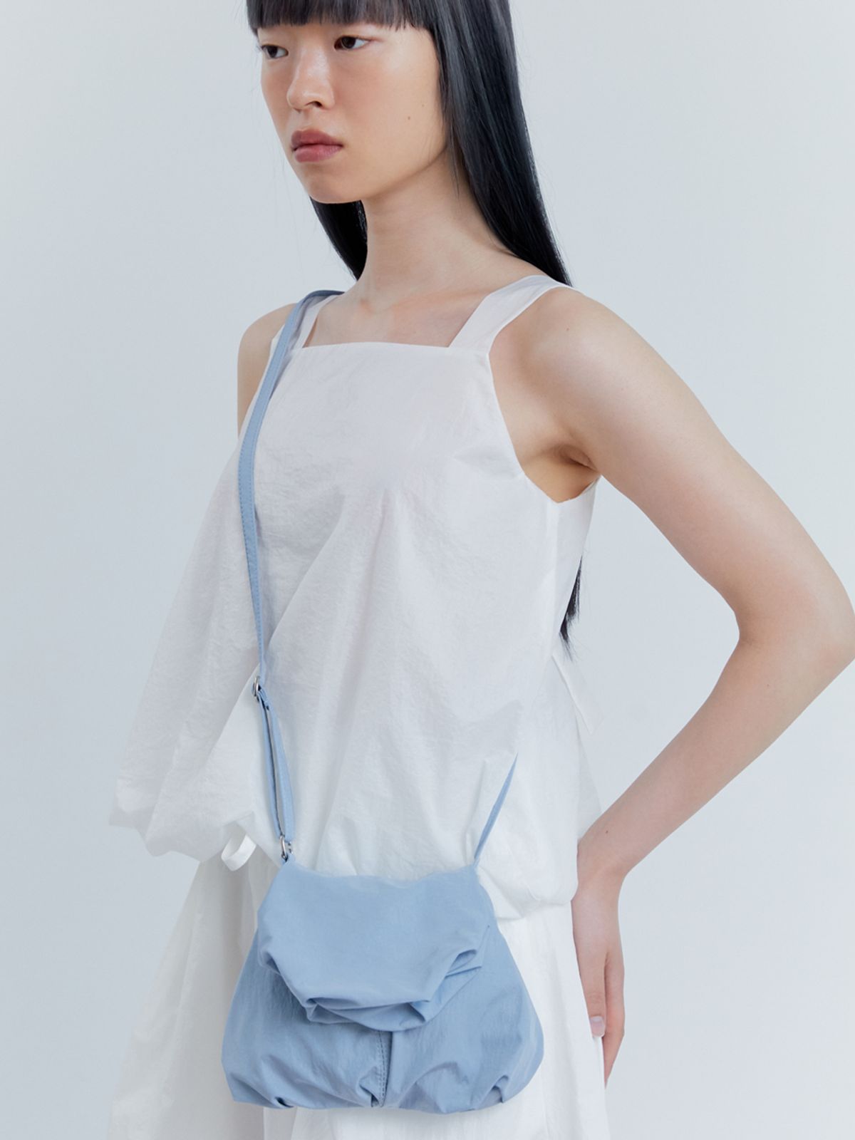 아코크(ACOC) Blooming Cross Bag_Ice Blue