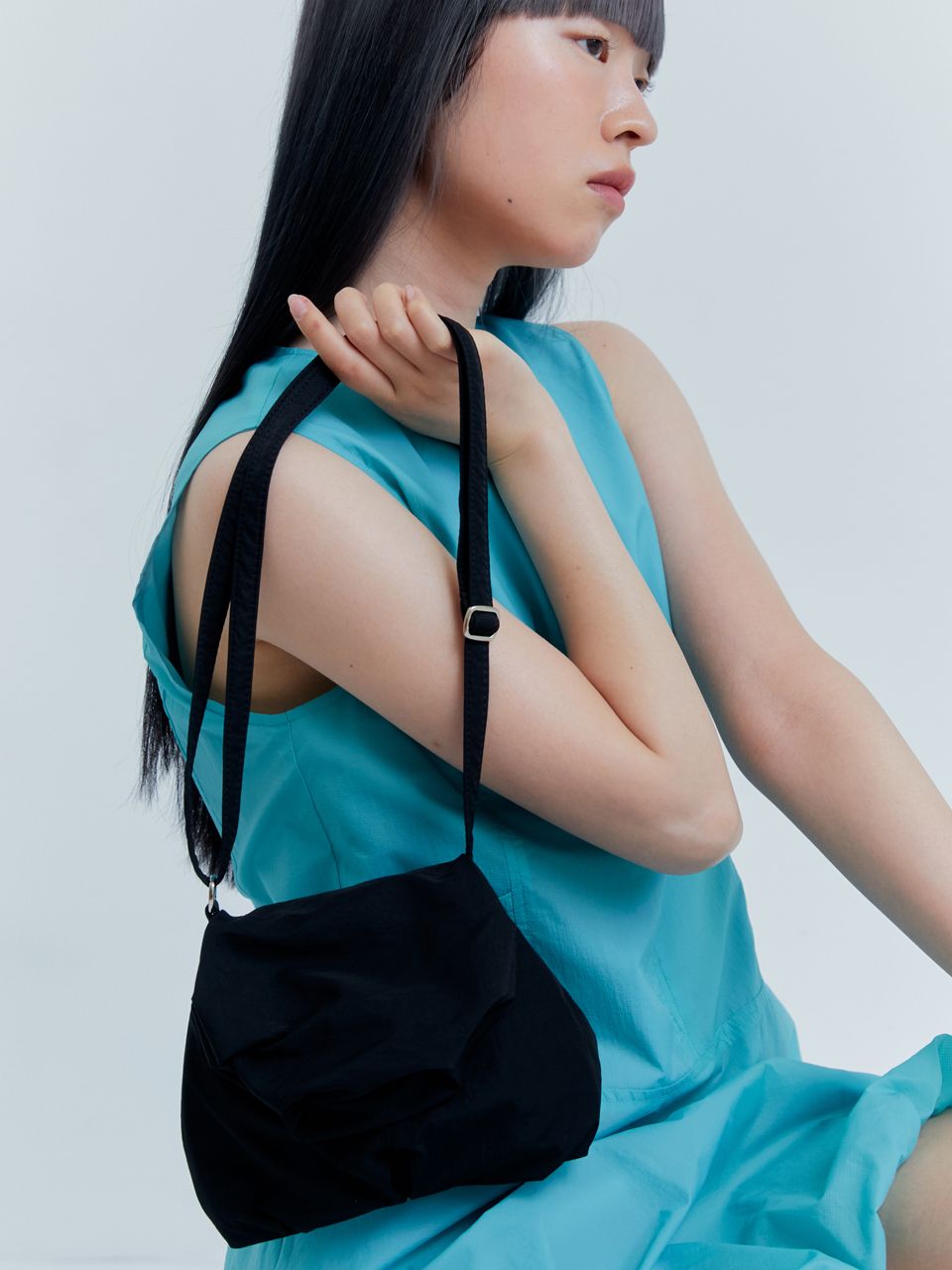 MUSINSA | ACOC Blooming Cross Bag_Black