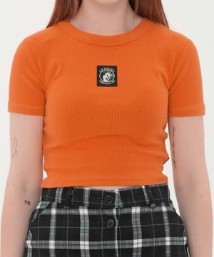 (W) REAHER CROP TOP - ORANGE