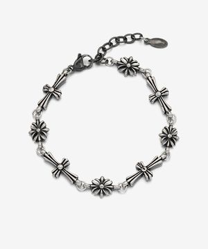 어썸 빈티지 십자가 팔찌 / STJ-BB1519WG