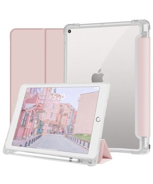 아이패드 애플펜슬 수납 스마트 투명 하드 케이스